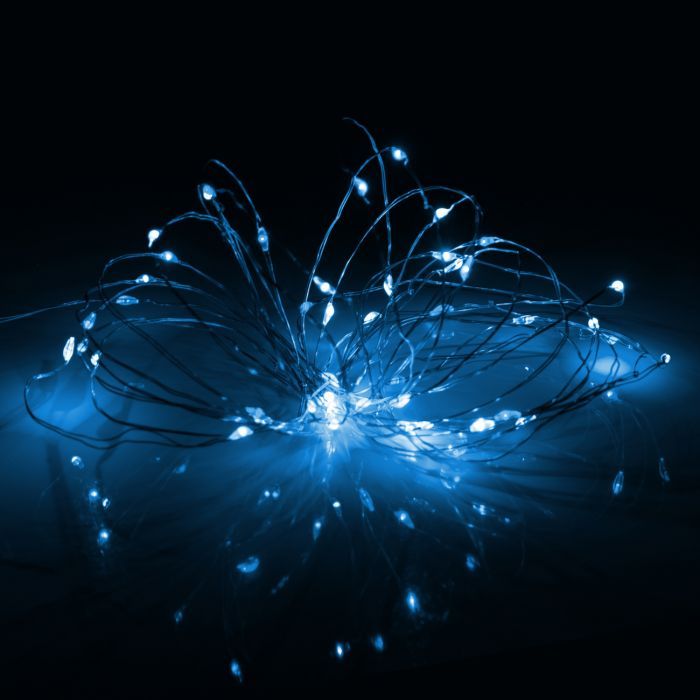Гірлянда YES! Fun Нитка на мідному дроті 50 LED Холодно-біла 5 м Статична USB (975038) зображення 3