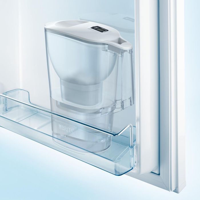 Фільтр-глечик Brita Aluna Memo MXPro 2.4л (1.4л очищеної води) з фільтр-картриджем, білий (1052801) зображення 5