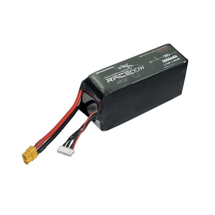 Аккумулятор для дрона RacePow 9000mAh 6S2P 22.8V 80C (9000mAh-6S2P-80C)