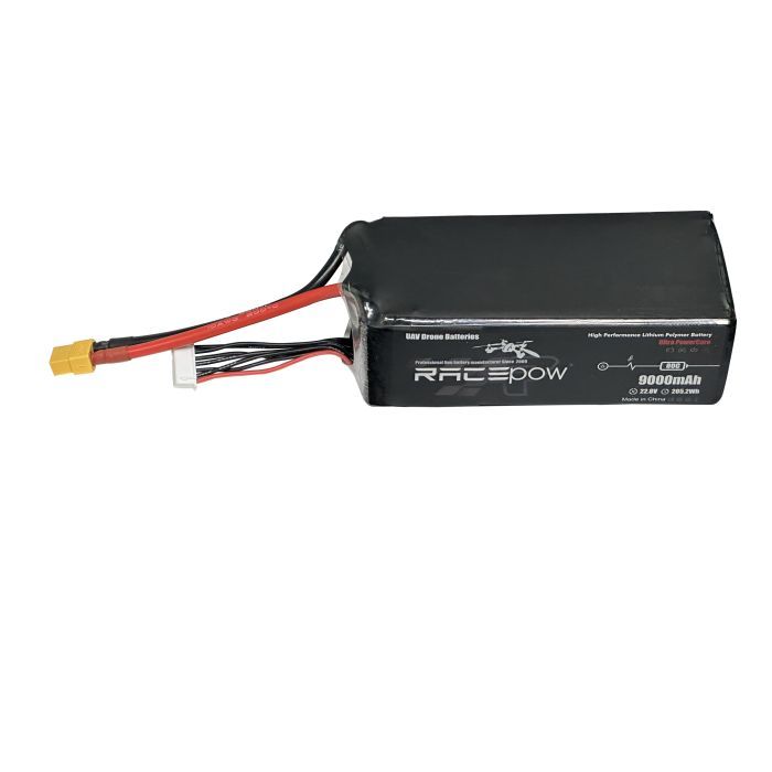 Аккумулятор для дрона RacePow 9000mAh 6S2P 22.8V 80C (9000mAh-6S2P-80C) изображение 2