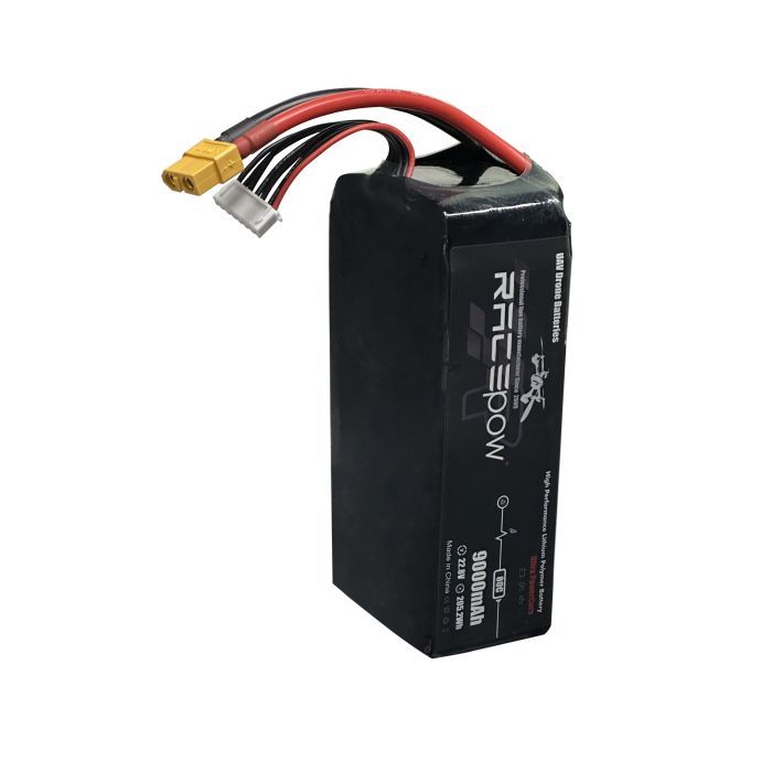 Аккумулятор для дрона RacePow 9000mAh 6S2P 22.8V 80C (9000mAh-6S2P-80C) изображение 4