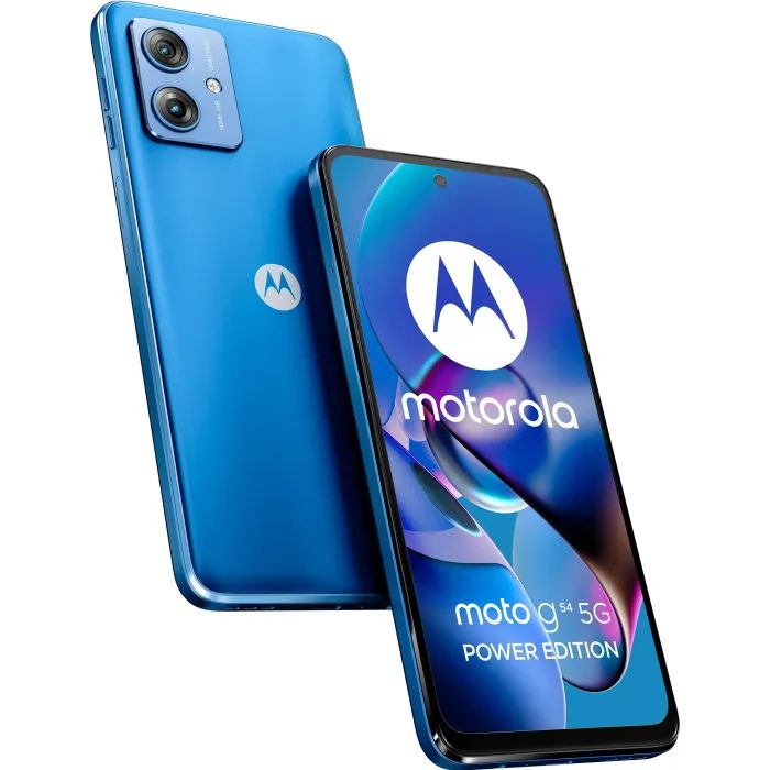 Мобильный телефон Motorola G54 Power 12/256Gb Pearl Blue (PB0W0007RS) изображение 12