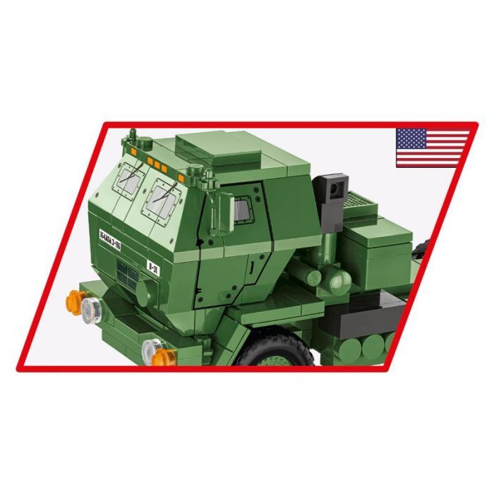 Конструктор Cobi РСЗО Himars M142 (UA/PL/US), 604 детали (COBI-2626) изображение 10