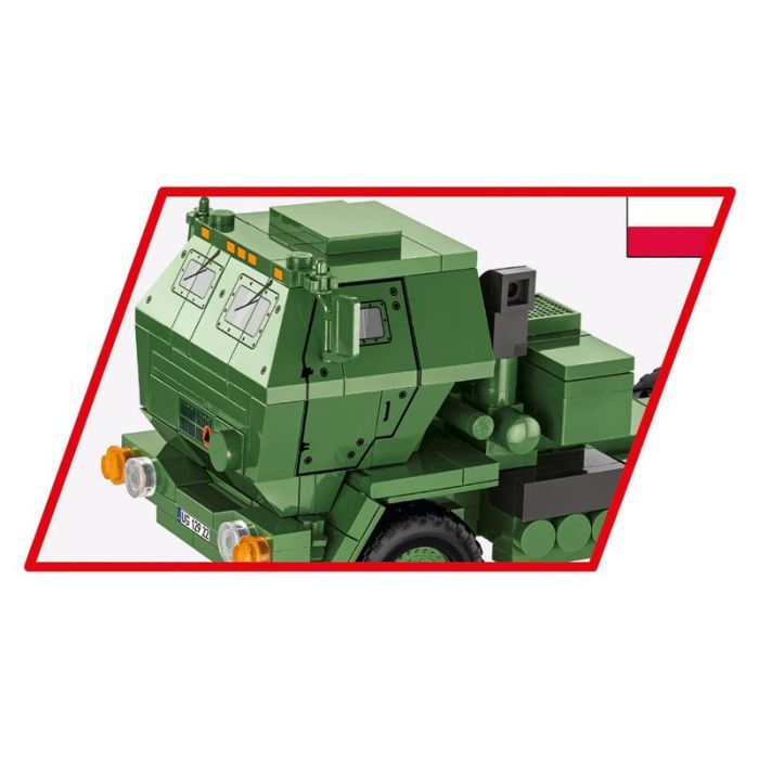 Конструктор Cobi РСЗО Himars M142 (UA/PL/US), 604 детали (COBI-2626) изображение 11