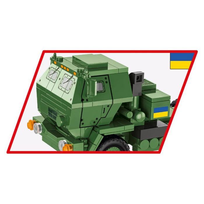 Конструктор Cobi РСЗО Himars M142 (UA/PL/US), 604 детали (COBI-2626) изображение 9