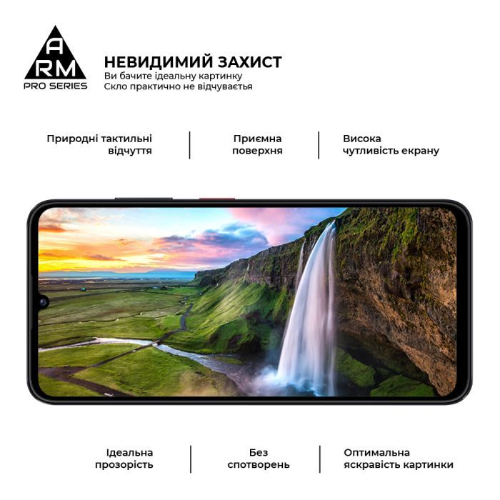 Скло захисне Armorstandart Pro ZTE Blade A35 4G / A55 4G Black (ARM81349) зображення 4