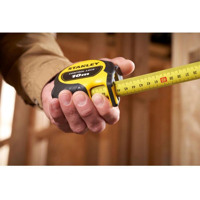 Рулетка Stanley CONTROCONTROL-LOCK 10мх25мм двостороння шкалаL-LOCK 10мх25мм, двосотроння шкала (STHT37233-0) зображення 7