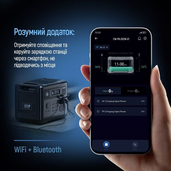 Зарядна станція ColorWay 2400W, 2048Wh (CW-PR-2K2W-01) зображення 10