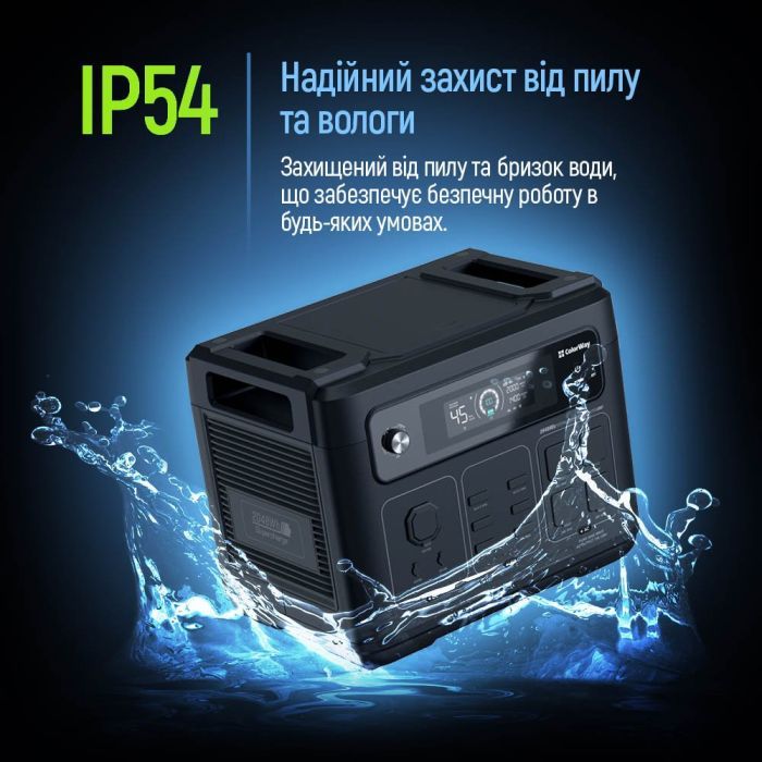 Зарядна станція ColorWay 2400W, 2048Wh (CW-PR-2K2W-01) зображення 7