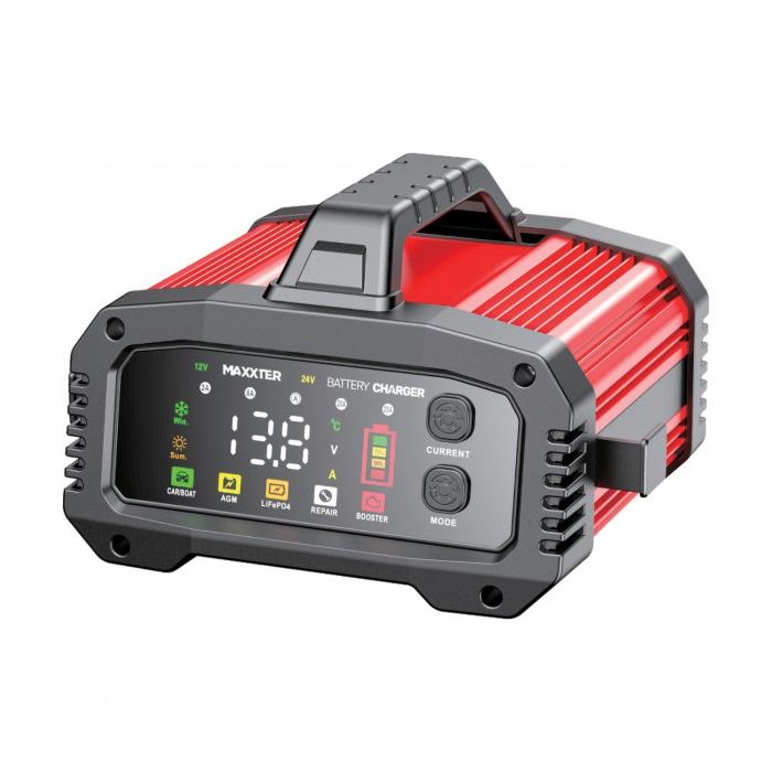 Мережевий зарядний пристрій для АКБ Maxxter MX-CHR-1224V25M 12-24V (MX-CHR-1224V25M)