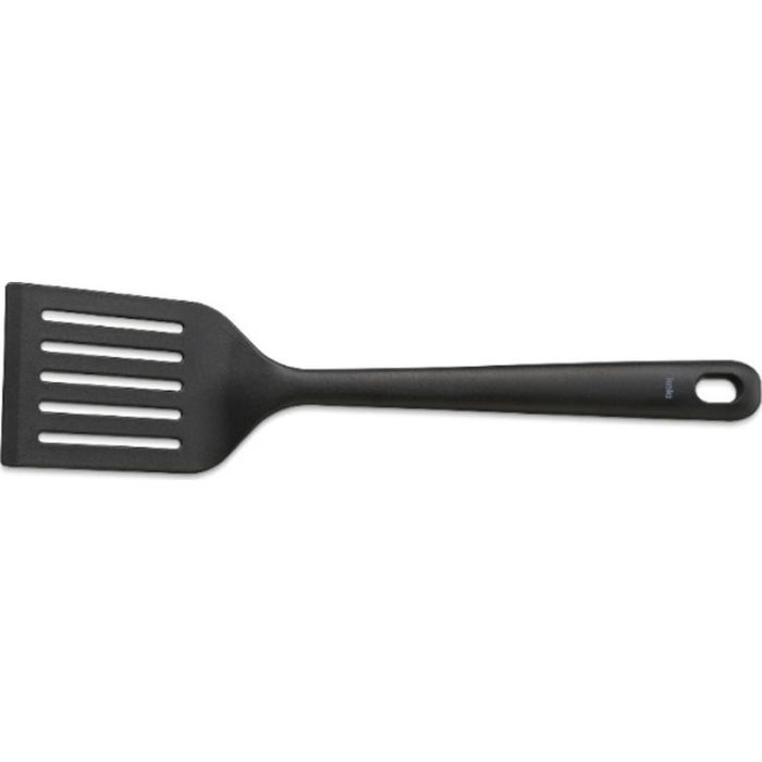 Лопатка кухонная Kela Apart для сервіровки з прорізами, 34 см, чорна (12635)
