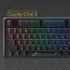 Клавиатура Ducky One 3 TKL Cherry MX Blue RGB UA USB Black (DKON2187ST-CUAPXCLAWSC1) изображение 3