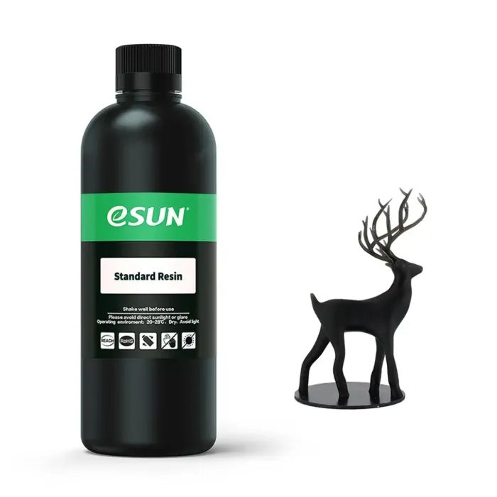 Фотополимерная смола eSUN Resin standard, 1кг, black (STANDARD-B1)