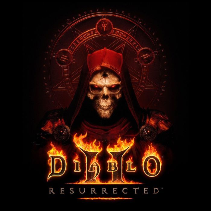 Футболка Jinx Diablo II Resurrected Key To Darkness Premium Black L (JINX-12121L) изображение 2