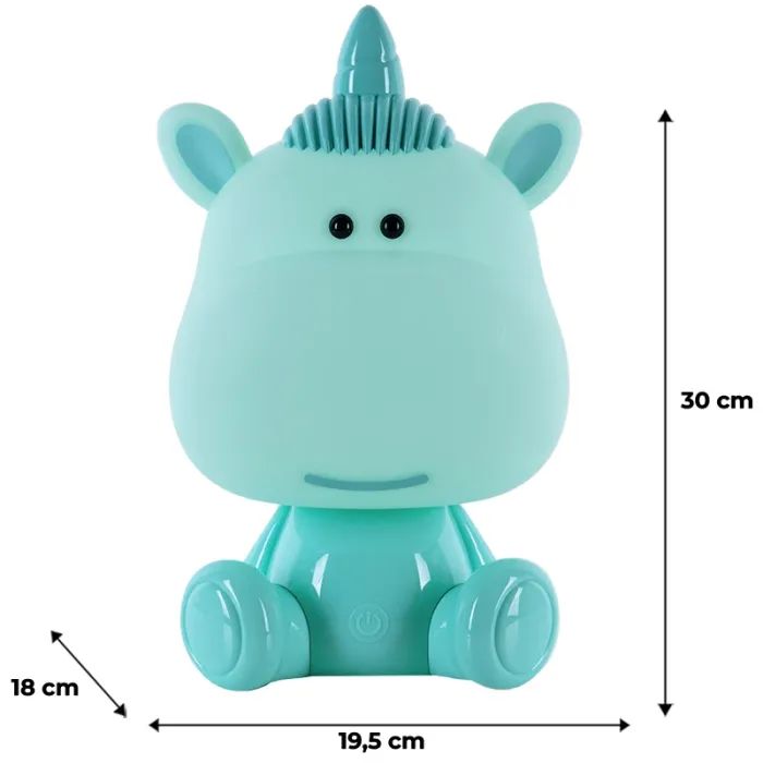 Ночник Kite Светильник LED с аккумулятором Unicorn, розовый (K24-491-1-2) изображение 6