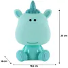 Нічник Kite Світильник LED з акумулятором Unicorn, зелений (K24-491-1-4) зображення 6