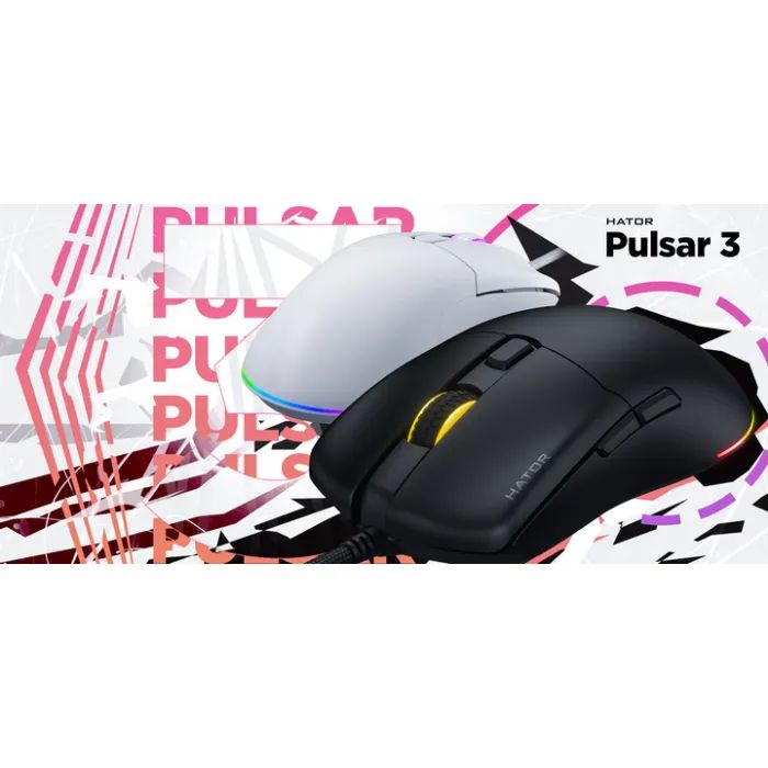 Мышка Hator Pulsar 3 USB White (HTM611) изображение 7