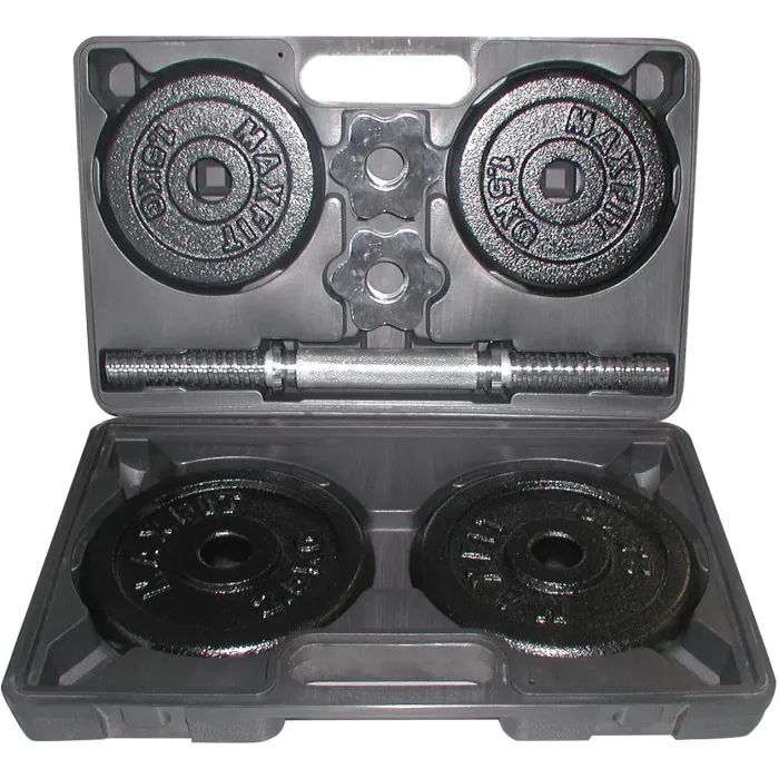Гантельный набор Toorx 20 кг з кейсом (VAL-20DGN) (931411) изображение 2