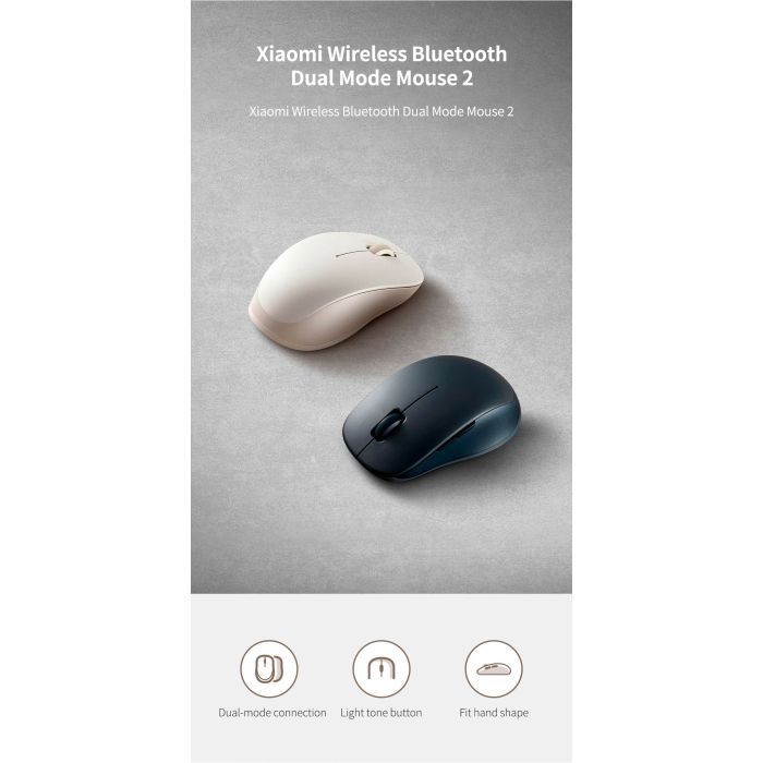 Мышка Xiaomi Dual-mode Wireless Mouse 2 White (BHR8849GL) (1122317) изображение 6