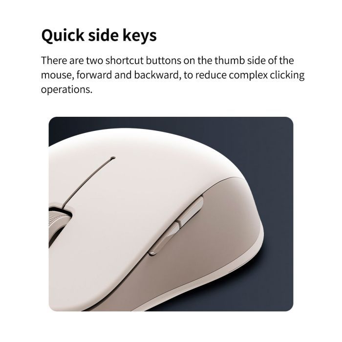 Мышка Xiaomi Dual-mode Wireless Mouse 2 White (BHR8849GL) (1122317) изображение 8