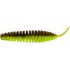 Силикон рыболовный FishUP Tanta 3" 203 - Green Pumpkin/Flo Chartreuse (6шт/уп) (1864.00.44)