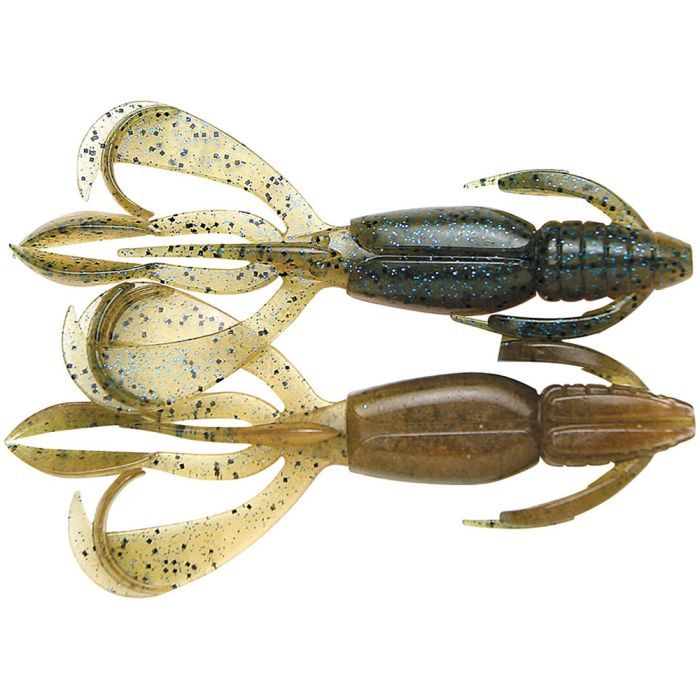 Силикон рыболовный Keitech Crazy Flapper 2.4" (10 шт/уп) к403 green weenie blue (1551.14.29)
