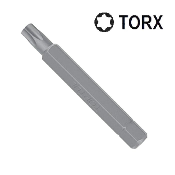 Бита для шуруповерта Toptul отверточная 10мм L-75мм TORX T30 (FSEB1230)