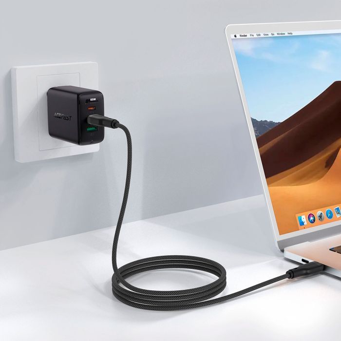 Дата кабель USB-C to USB-C 1.2m 3A C8-03 Acefast (6974316282716) изображение 7