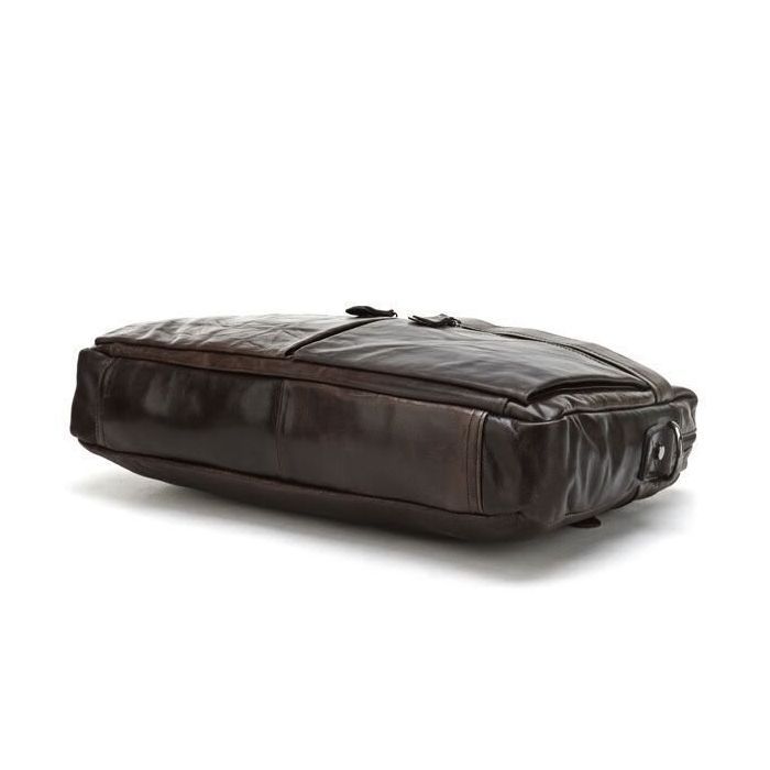 Сумка Vintage Коричневая (14088) изображение 7