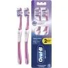 Зубна щітка Oral-B Pro 3D White Відбілювання Середньої жорсткості 2 шт. (8700216459761)