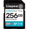 Карта памяти Kingston 256GB SDXC сlass 10 UHS-I U3 V30 Canvas Go Plus G4 (SDG4/256GB)