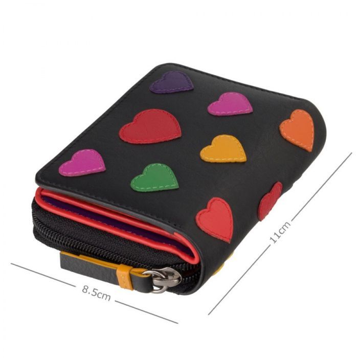 Гаманець Visconti LV6 Desire Black/Multi Love (LV6 BK MULTI) зображення 3