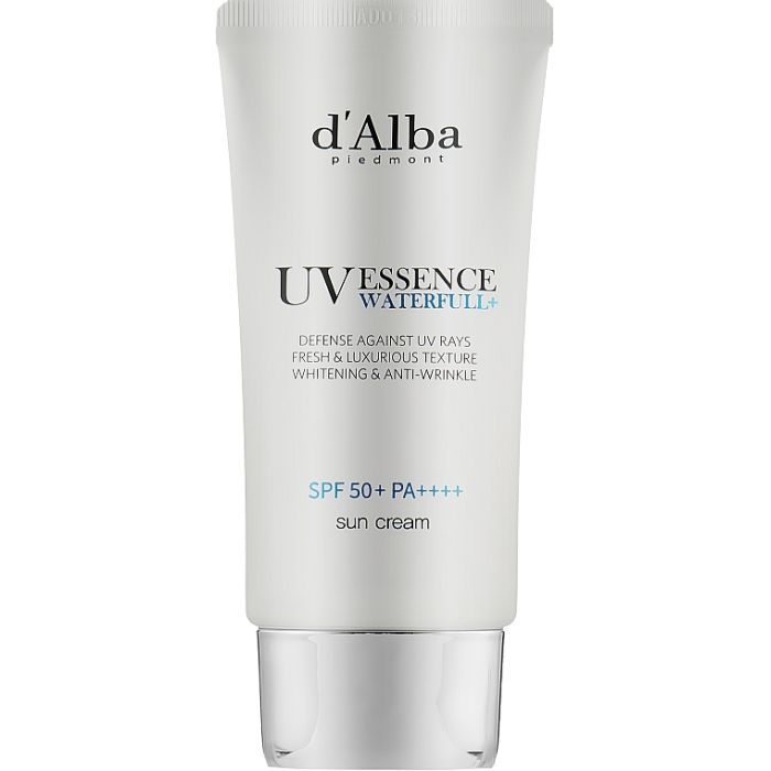 Средство от загара D'Alba Waterfull Essence Sun Cream SPF 50+ PA++++ Сонцезахисна есенція-крем 50 мл (8809222847101) изображение 2