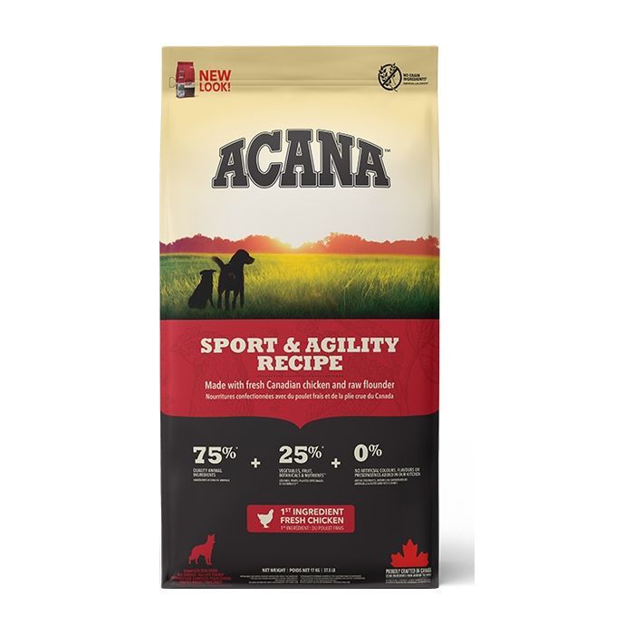 Сухий корм для собак ACANA Sport&Agility Recipe 17 кг (0064992530174)