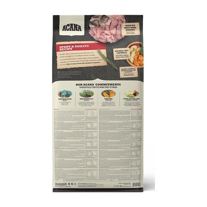 Сухий корм для собак ACANA Sport&Agility Recipe 17 кг (0064992530174) зображення 3