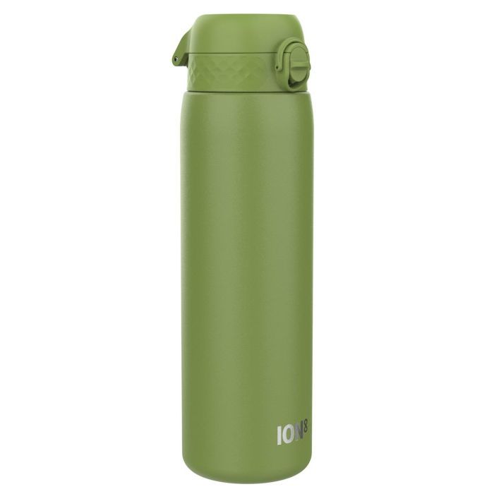Пляшка для води ION8 OneTouch Stainless Steel 1200 мл Grey (I8SS1000GRY)