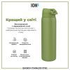 Пляшка для води ION8 OneTouch Stainless Steel 1200 мл Khaki Green (I8SS1000KGRE) зображення 6