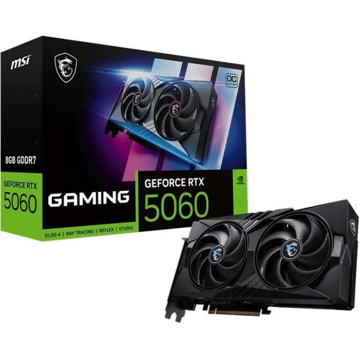 Видеокарта MSI GeForce RTX5060 8Gb GAMING OC (RTX 5060 8G GAMING OC) изображение 5