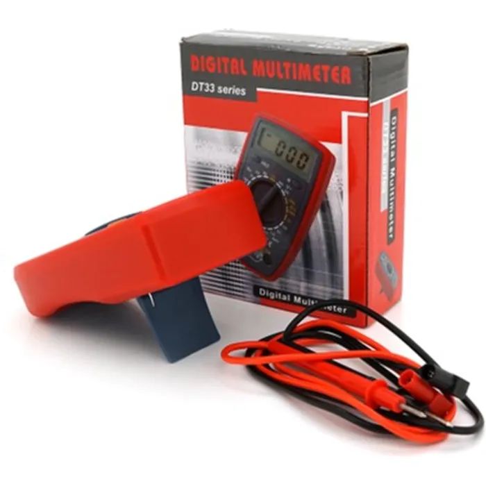 Цифровий мультиметр Voltronic DT-33D, V, A, R , Q50 (DT-33D) зображення 2