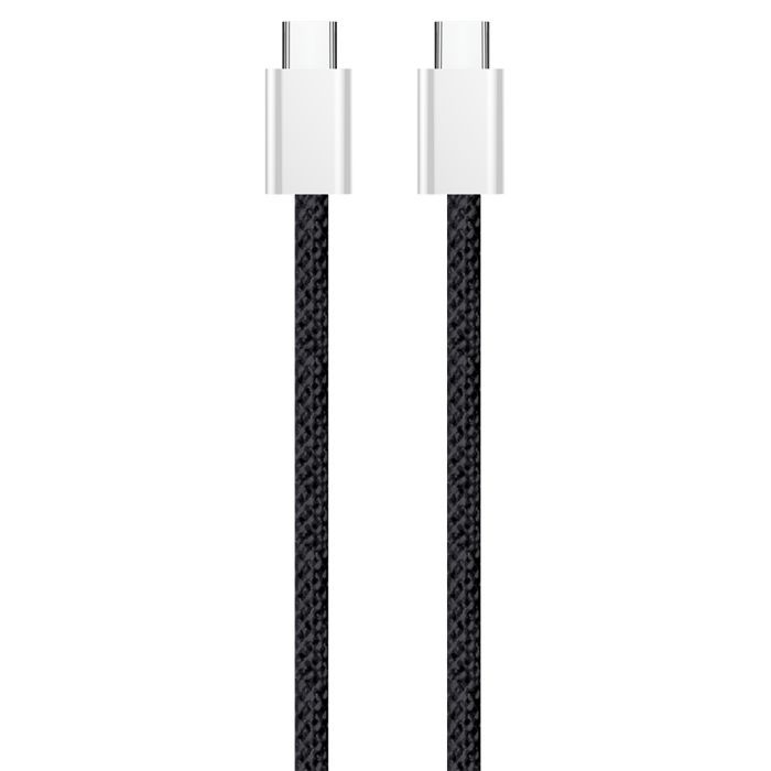 Дата кабель USB-C to USB-C 2.0m (braided cotton) (PD Fast Charging 60W) 3.0А grey ColorWay (CW-CBPDCC068-GR) изображение 7