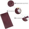 Кошелек Shvigel Кожаный Бордовый (16196) изображение 4