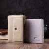 Кошелек ST Leather Из натуральной кожи Белый (22500) изображение 10