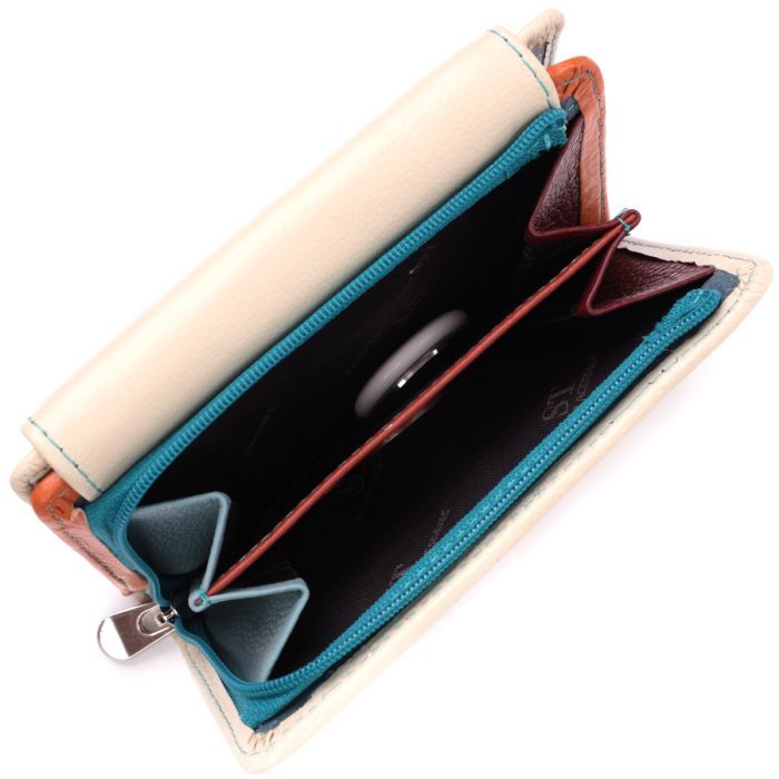 Кошелек ST Leather Из натуральной кожи Белый (22500) изображение 7