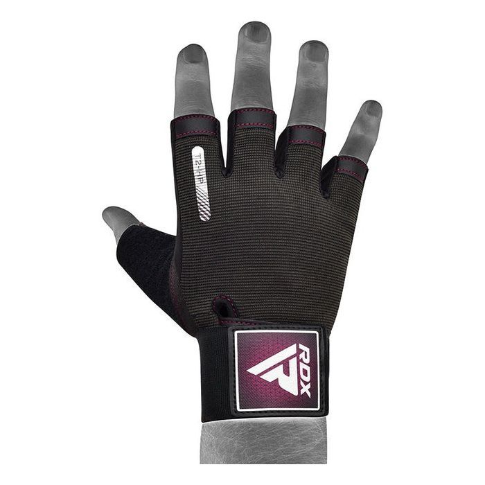 Перчатки для фитнеса RDX T2 Half Pink M (WGA-T2HP-M) изображение 3