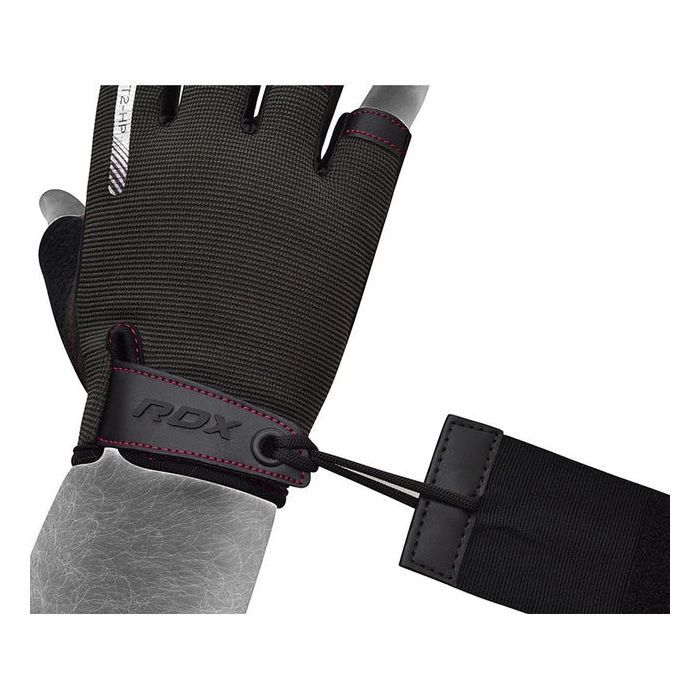 Перчатки для фитнеса RDX T2 Half Pink M (WGA-T2HP-M) изображение 6