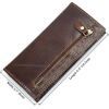 Кошелек Vintage Из натуральной кожи Коричневый (14536) изображение 10