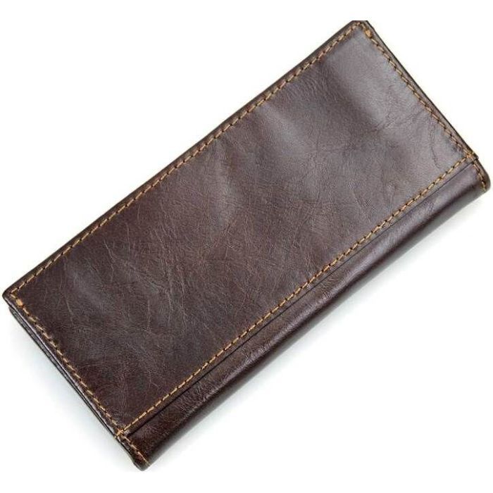 Кошелек Vintage Из натуральной кожи Коричневый (14536)