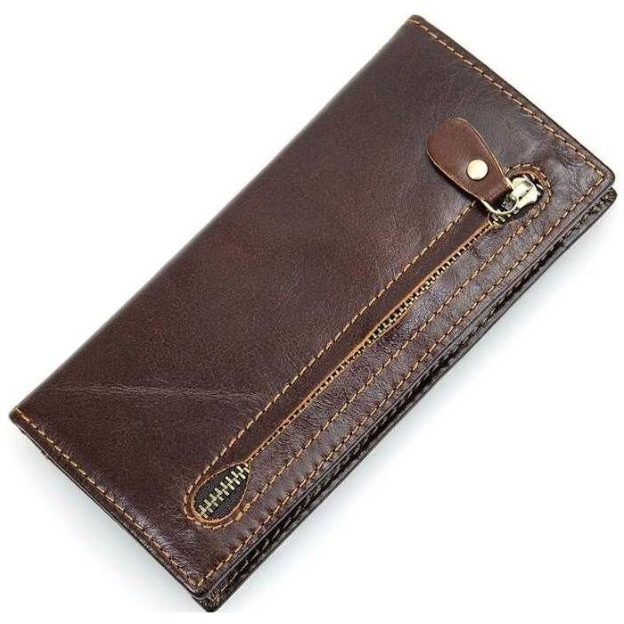 Кошелек Vintage Из натуральной кожи Коричневый (14536) изображение 2