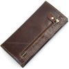 Кошелек Vintage Из натуральной кожи Коричневый (14536) изображение 2