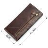 Кошелек Vintage Из натуральной кожи Коричневый (14536) изображение 4